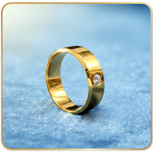 22K Gold st. Ring